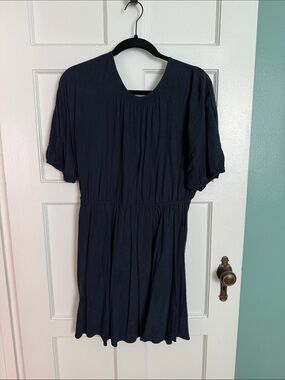 Madewell Navy Short Mini Dress